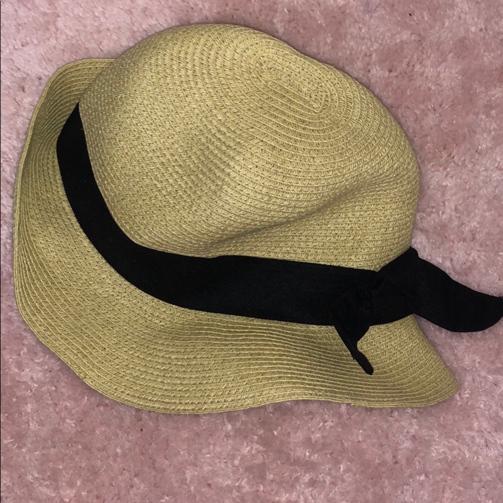 floppy beach hat w bow